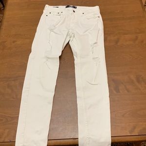 Hollister Brand Skinny Jeans - White- 29 x 30